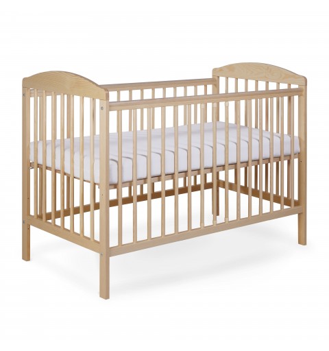 Tomi 15 - łóżeczko dziecięce z funkcją tapczanika, drewniane 120x60 | Sosna